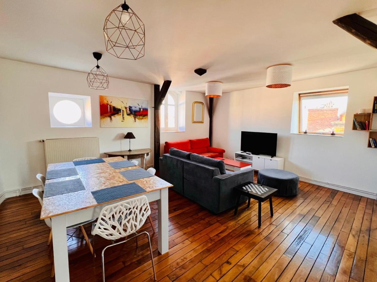 Appartement coeur centre-ville cosy et chaleureux rue Carnot Châlons-en-Champagne Extérieur photo